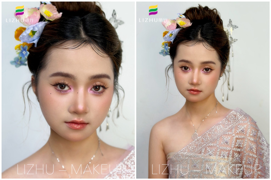 傣族造型，廣西化妝攝影化妝培訓(xùn)